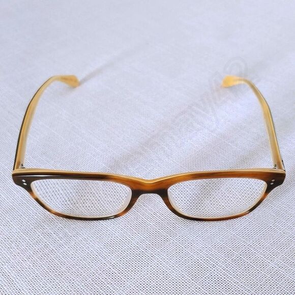 Oliver Peoples Ashton OV5224 1281 Rim Eyeglasses Brown Tortoise Frames & Case - Picture 8 of 14